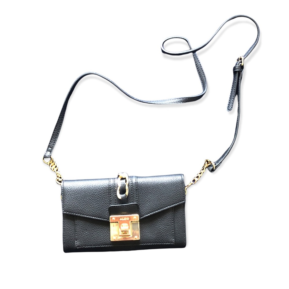 Aldo black cross body bag